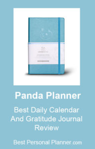 Panda Planner - Best Daily Calendar and Gratitude Journal Review, Plan Your Life And Make The Best Of It!