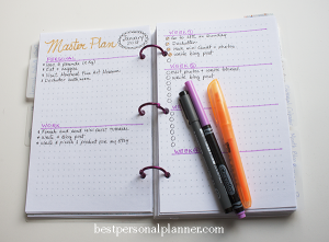 Bullet Journal Master Plan - Best Personal Planner