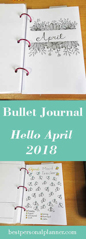 Bullet Journal - Hello April