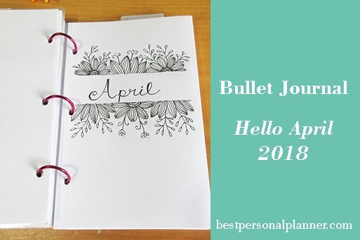 Bullet Journal - Hello April
