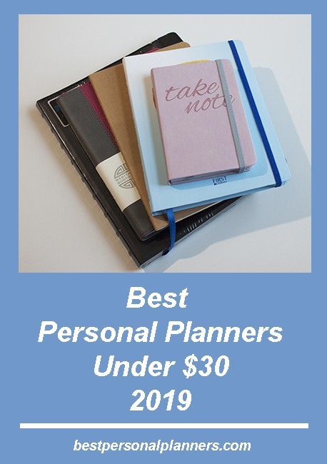 Best Personal Planners 2019 Under $30