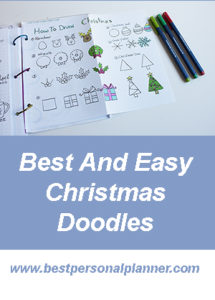Best And Easy Christmas Doodles Bullet Journal