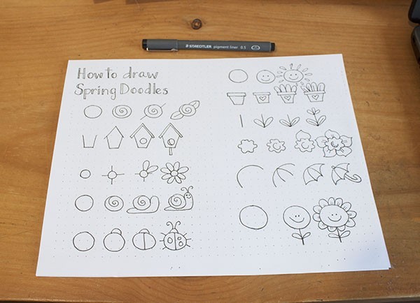 Best Cute And Easy Spring Doodles