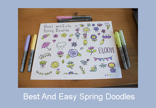 Best Cute And Easy Spring Doodles
