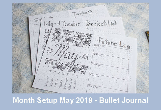 Bullet Journal Month Setup May 2020 Best Personal Planner
