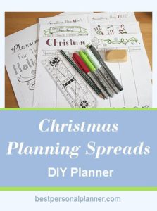 DIY planner 17 page ideas