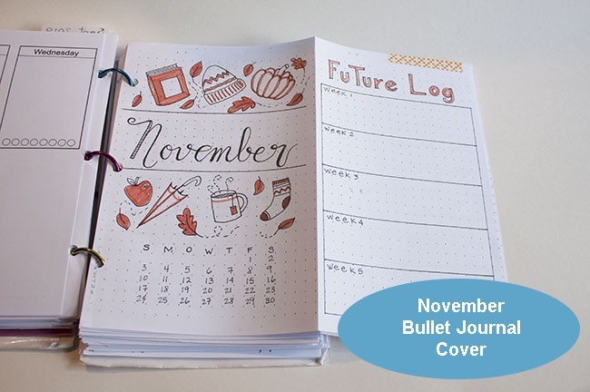 November Monthly Setup Bullet Journal 2019 Best Personal