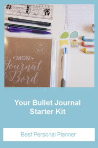 Bullet Journal supplies starter kit